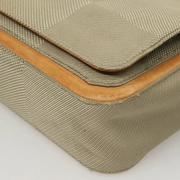 Authentic LOUIS VUITTON Damier Geant Messager NM Shoulder Bag Gray LV - Picture 7 of 16